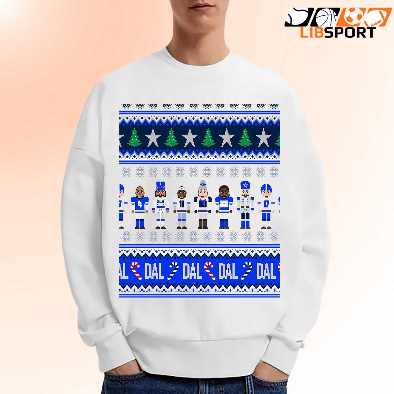 Dallas Cowboys Christmas Unisex T-Shirt, Festive Nfl Fan Gift Winter Spirit